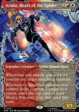 Singles Trading Card Games - Araña, Heart of the Spider Marvel's Spider-Man: Extras 213