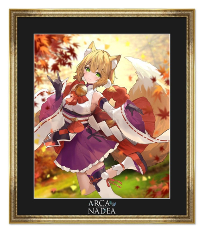 PRECOMENZI - Arcanadea Chara Fine Graph Art Print Yukumo 51 cm