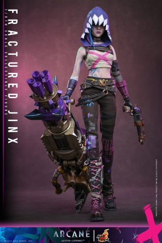 Arcane Action Figure 1/6 Fractured Jinx 28 cm [11]
