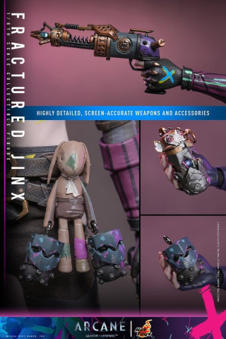 Arcane Action Figure 1/6 Fractured Jinx 28 cm [18]