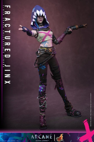 Arcane Action Figure 1/6 Fractured Jinx 28 cm [1]
