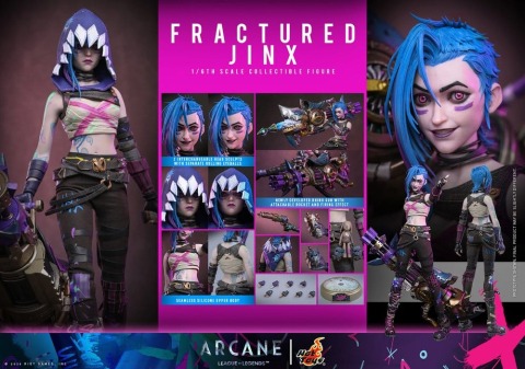 Arcane Action Figure 1/6 Fractured Jinx 28 cm [20]