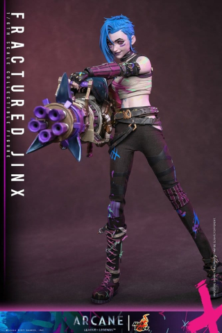 Arcane Action Figure 1/6 Fractured Jinx 28 cm [14]