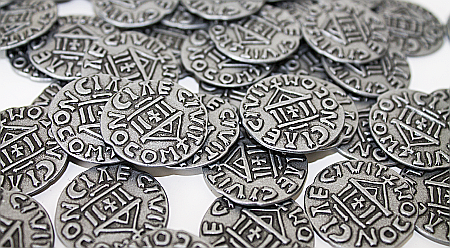 Extensii boardgames - Architects of the West Kingdom: Metal Coins