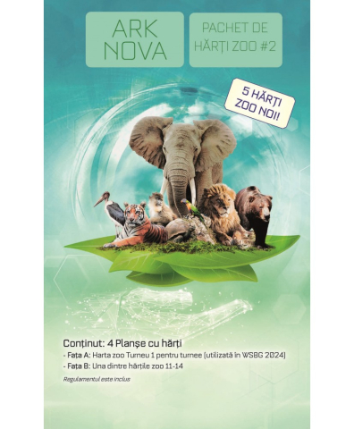 Reduceri - Ark Nova: Zoo Map Pack 2 RO