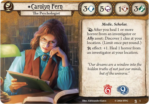 Arkham Horror LCG Carolyn Fern Investigator Deck Seeker [2]