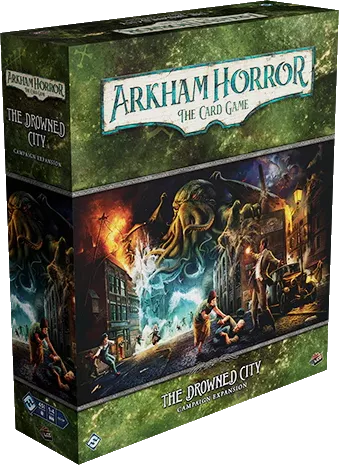 Extensii card games - Arkham Horror LCG: The Drowned City Campaign Expansion
