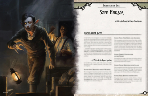 Arkham Horror RPG Kingsport Mysteries - Carte Aventuri Engleza [1]