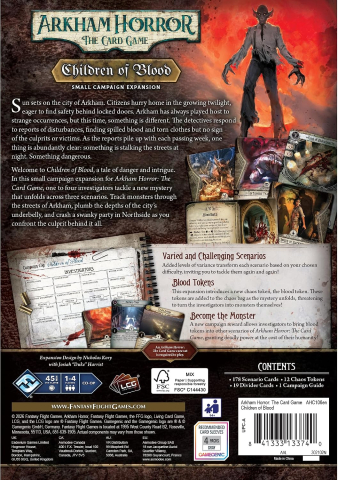 Arkham Horror: The Card Game - Children of Blood Campaign Expansion [1]