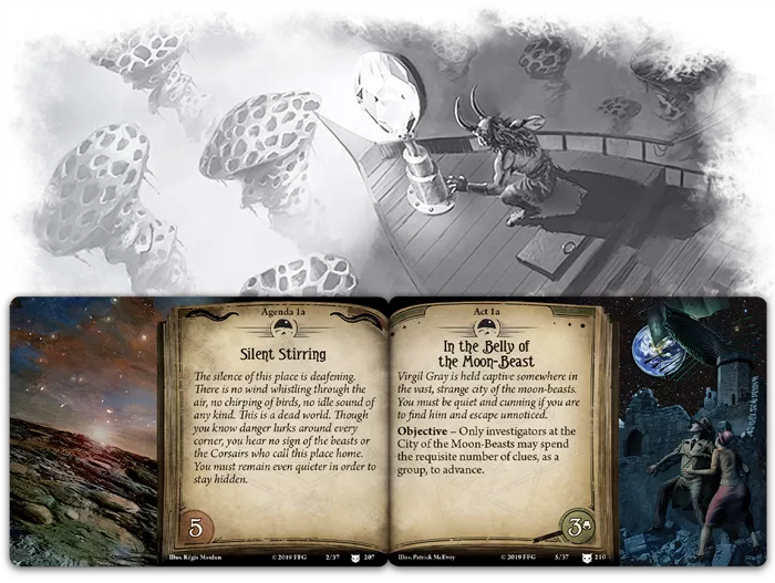 Arkham Horror: The Card Game – Dark Side of the Moon: Mythos Pack [1]