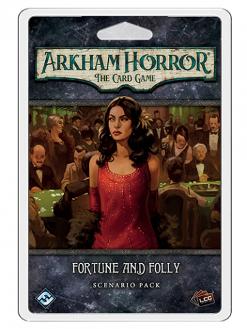 Board Games - Arkham Horror: The Card Game – Fortune and Folly: Scenario Pack