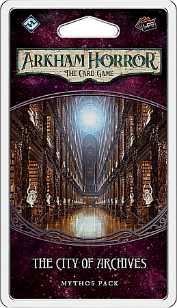 Board Games - Arkham Horror: The Card Game – The City of Archives: Mythos Pack