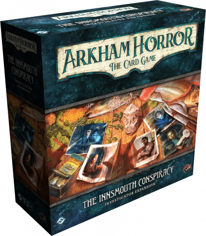 Board Games - Arkham Horror: The Card Game – The Innsmouth Conspiracy: Investigator Expansion