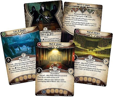 Arkham Horror: The Card Game – The Lair of Dagon: Mythos Pack [2]