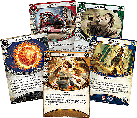 Arkham Horror: The Card Game – The Lair of Dagon: Mythos Pack [1]