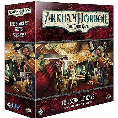 Board Games - Arkham Horror: The Card Game – The Scarlet Keys: Investigator Expansion