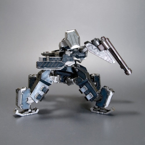 Armored Core Plastic Model Kit 1/72 CREST CR-C75U2 DELTA Ver. 16 cm [6]