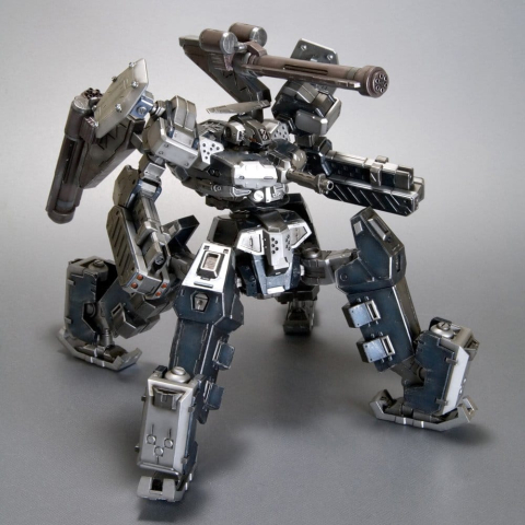 Armored Core Plastic Model Kit 1/72 CREST CR-C75U2 DELTA Ver. 16 cm [5]