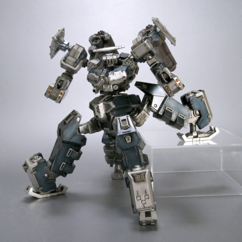 Armored Core Plastic Model Kit 1/72 CREST CR-C75U2 DELTA Ver. 16 cm [3]