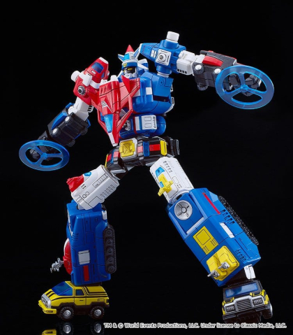 Armored Fleet Dairugger XV Moderoid Plastic Model Kit Dairugger XV 20 cm [9]