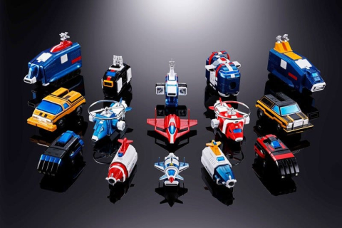 Armored Fleet Dairugger XV Soul of Chogokin Diecast Action Figure GX-88 [4]