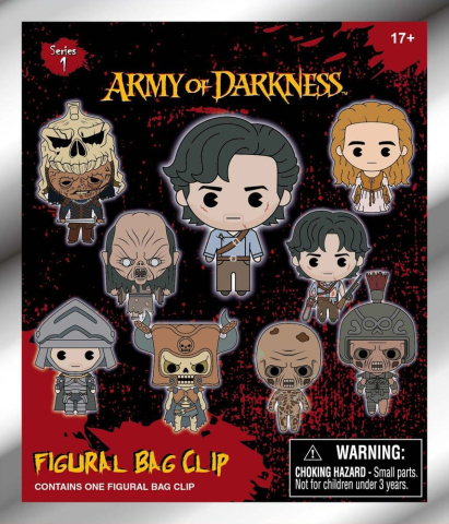 Army of Darkness 3D PVC Bag Clips Series 1 Blind Bag Display (24) [1]