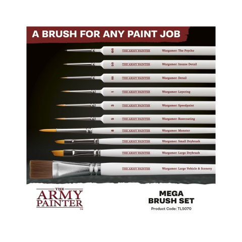 Army Painter - Mega Brush Set [1]