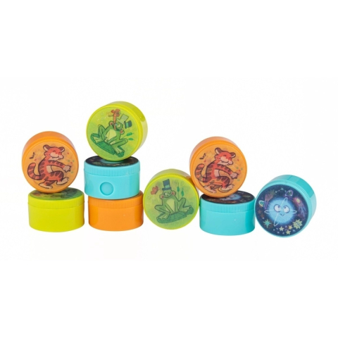 Jocuri si jucarii - Ascutitoare animata cu efect 3D, Moulin Roty