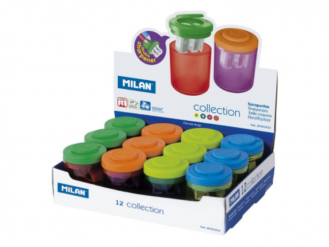 Rechizite, Creativitate, Hobby - Ascutitoare dubla MILAN COLLECTION – cu container