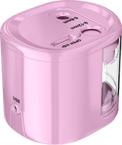 Ascutitoare Electrica Dubla PS12-USB Pink [1]