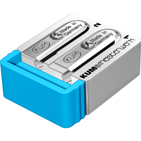Ascutitori si radiere - Ascutitoare in 2 pasi KUM Meisterwerk Magnesium Blue