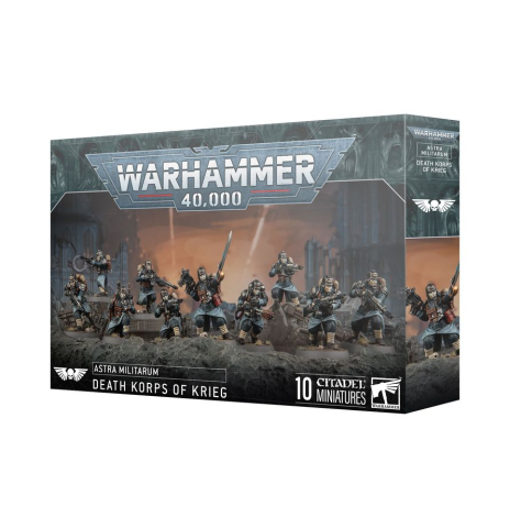 Warhammer - Astra Militarum Death Korps of Krieg Warhammer 40K Set 10 Miniaturi