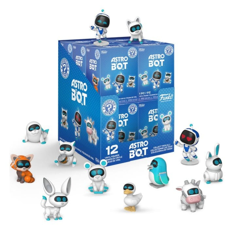 PRECOMENZI - Astro Bot Mystery Mini Figures 7 cm Display (12)