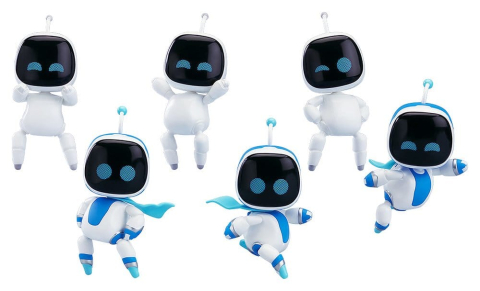 PRECOMENZI - Astro Bot Nendoroid Surprise Mini Figures Astro 1.0 Blind Box Assortment (6)