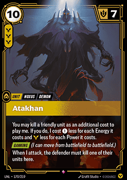 Singles Trading Card Games - Atakhan Unleashed - Singles 170
