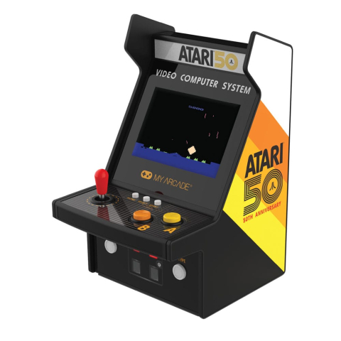 Retro Arcade – Jocuri, Console si Accesorii Clasice - Atari 50th Anniversary Micro Player Pro Retro Arcade