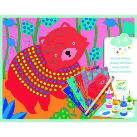 Jocuri si jucarii - Atelier creativ cu buline Pointillisme, Djeco