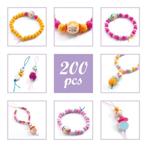 Atelier creativ Margele si figurine, Djeco [1]