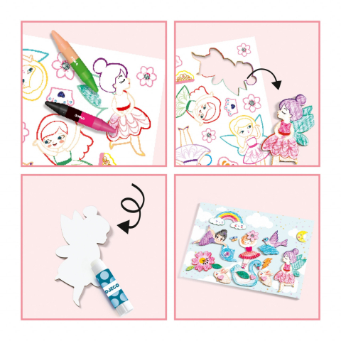 Atelier creativ O lume pentru fete, Djeco [4]