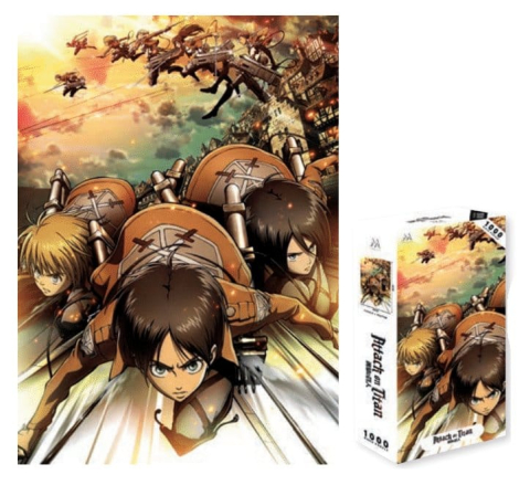 Games - Attack on Titan: 1000-piece puzzle