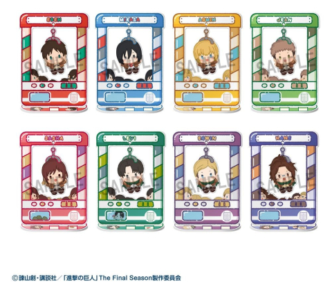 Attack on Titan Acrylic Figure Chara Catcher 9 cm Blind Box Display (8) [0]