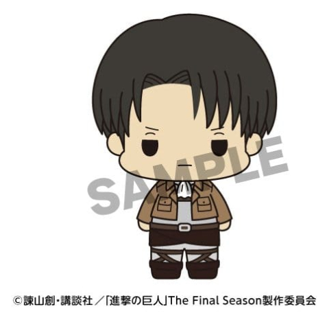 Attack on Titan Chokorin Collection Mini Figures 5 cm Blind Box Display (6) [3]