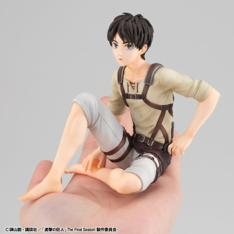 PRECOMENZI - Attack on Titan G.E.M. Series PVC Figure Eren Yeager Palm Size 10 cm