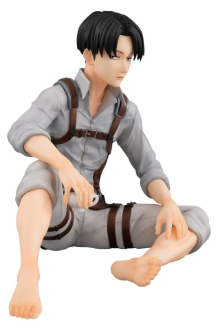 Attack on Titan G.E.M. Series PVC Figure Squad Captain Levi Palm Size 9 cm [7]