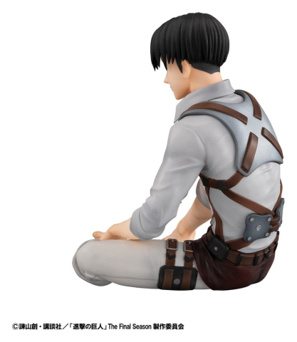 Attack on Titan G.E.M. Series PVC Figures 2-Pack Eren Yeager & Squad Captain Levi Palm Size [13]