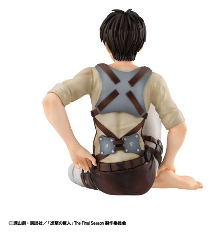 Attack on Titan G.E.M. Series PVC Figures 2-Pack Eren Yeager & Squad Captain Levi Palm Size [6]
