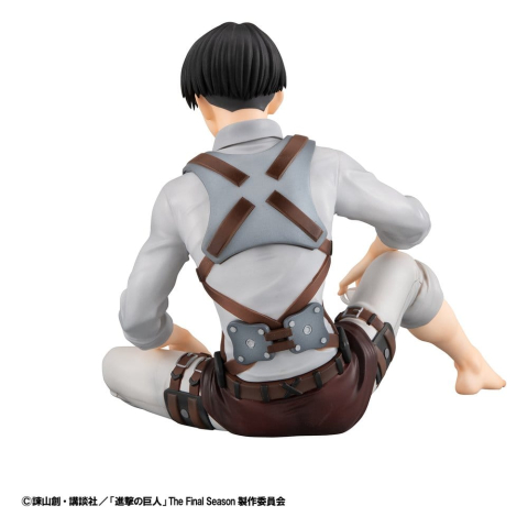 Attack on Titan G.E.M. Series PVC Figures 2-Pack Eren Yeager & Squad Captain Levi Palm Size [14]