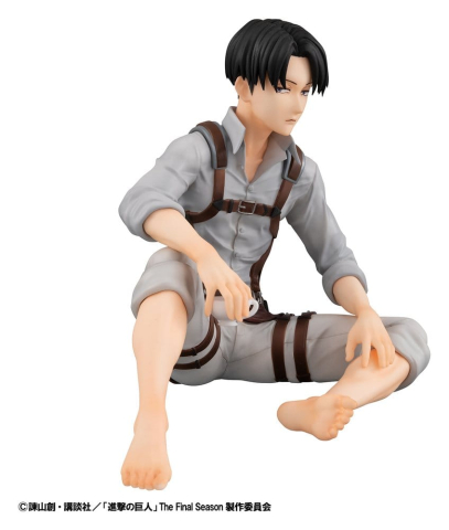 Attack on Titan G.E.M. Series PVC Figures 2-Pack Eren Yeager & Squad Captain Levi Palm Size [9]