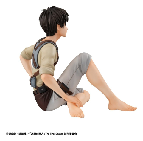 Attack on Titan G.E.M. Series PVC Figures 2-Pack Eren Yeager & Squad Captain Levi Palm Size [3]