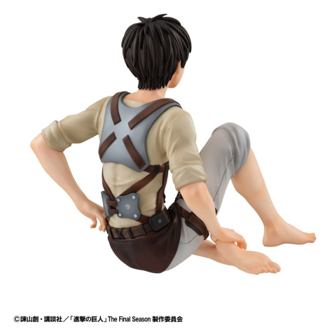 Attack on Titan G.E.M. Series PVC Figures 2-Pack Eren Yeager & Squad Captain Levi Palm Size [4]